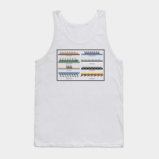 Bolliger and Mabillard B&M Rollercoaster Range Design Tank Top